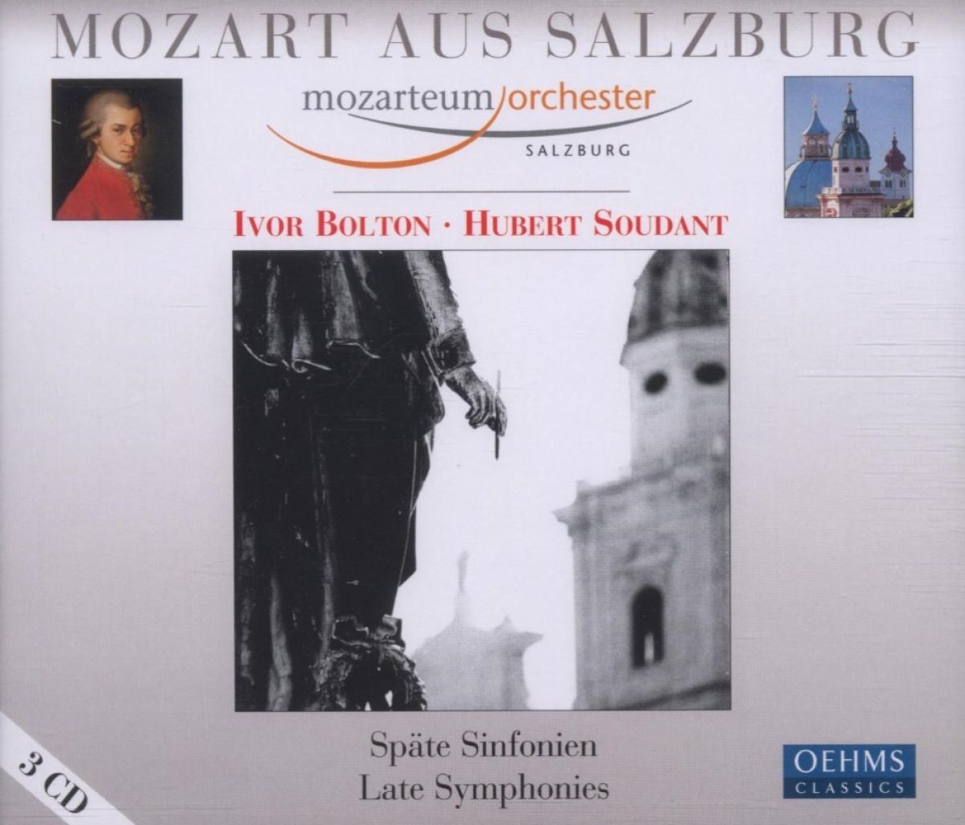 Afbeelding van Mozarteum Orchestra Salzburg - Mozart: Late Symphonies