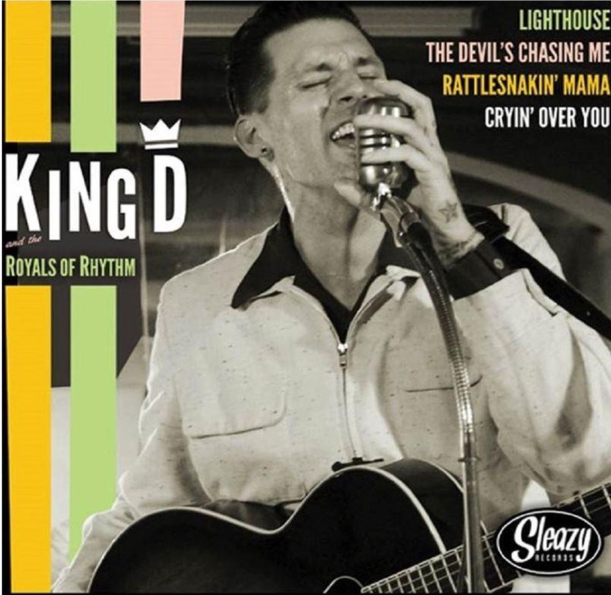 Afbeelding van King D And The Royals Of Rhythm & The New! Attention - Split