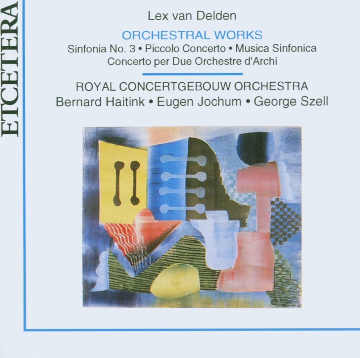 Afbeelding van Royal Concertgebouw Orchestra - Delden: Orchestral Works