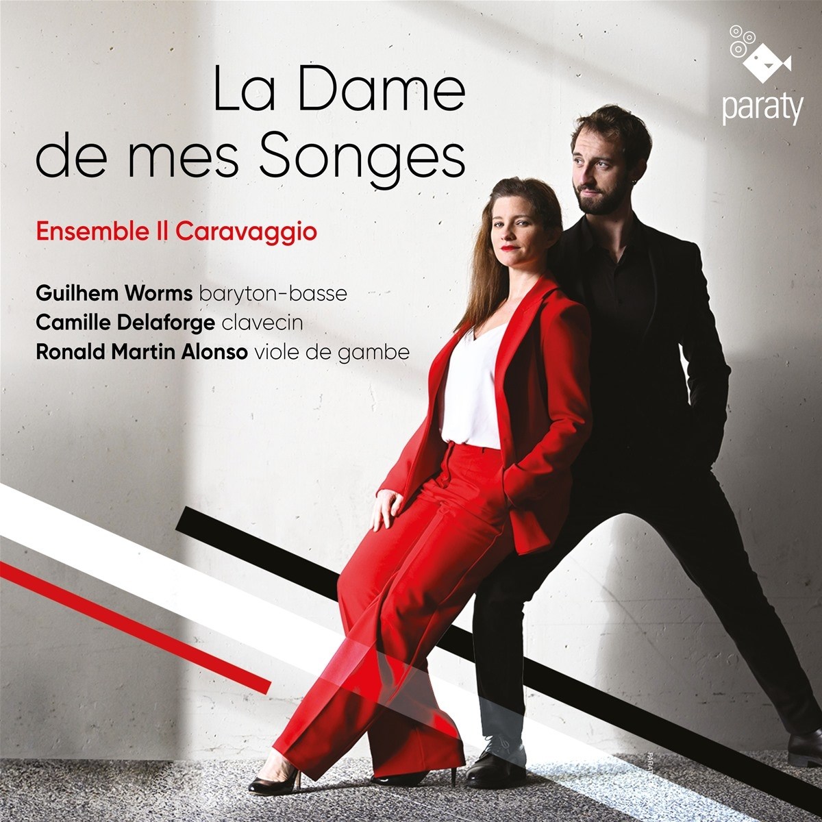 Afbeelding van Ensemble Il Caravaggio, Guilhem Worms - La Dame De Mes Songes