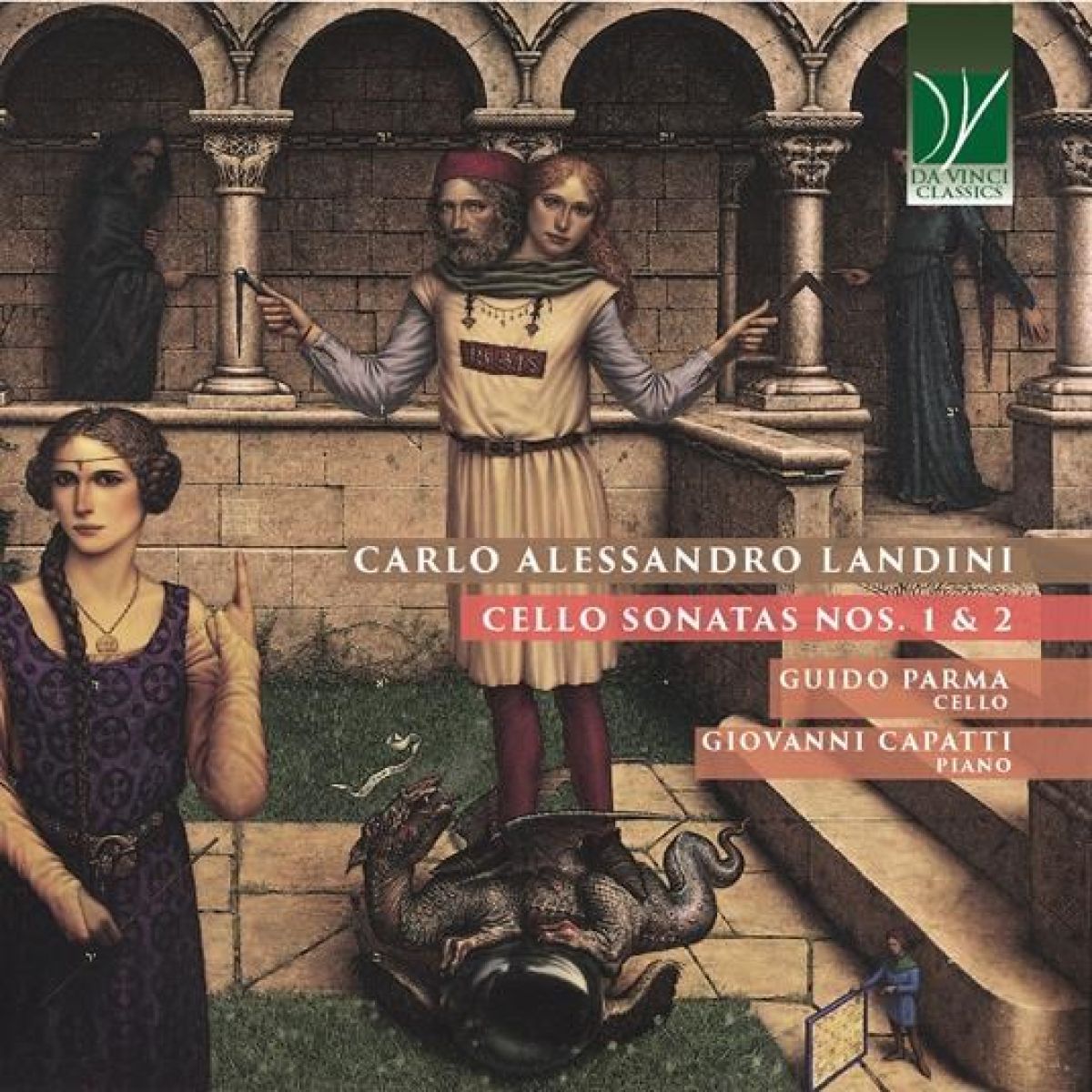 Afbeelding van Guido Parma & Giovanni Capatti - Landini: Cello Sonatas Nos. 1 & 2