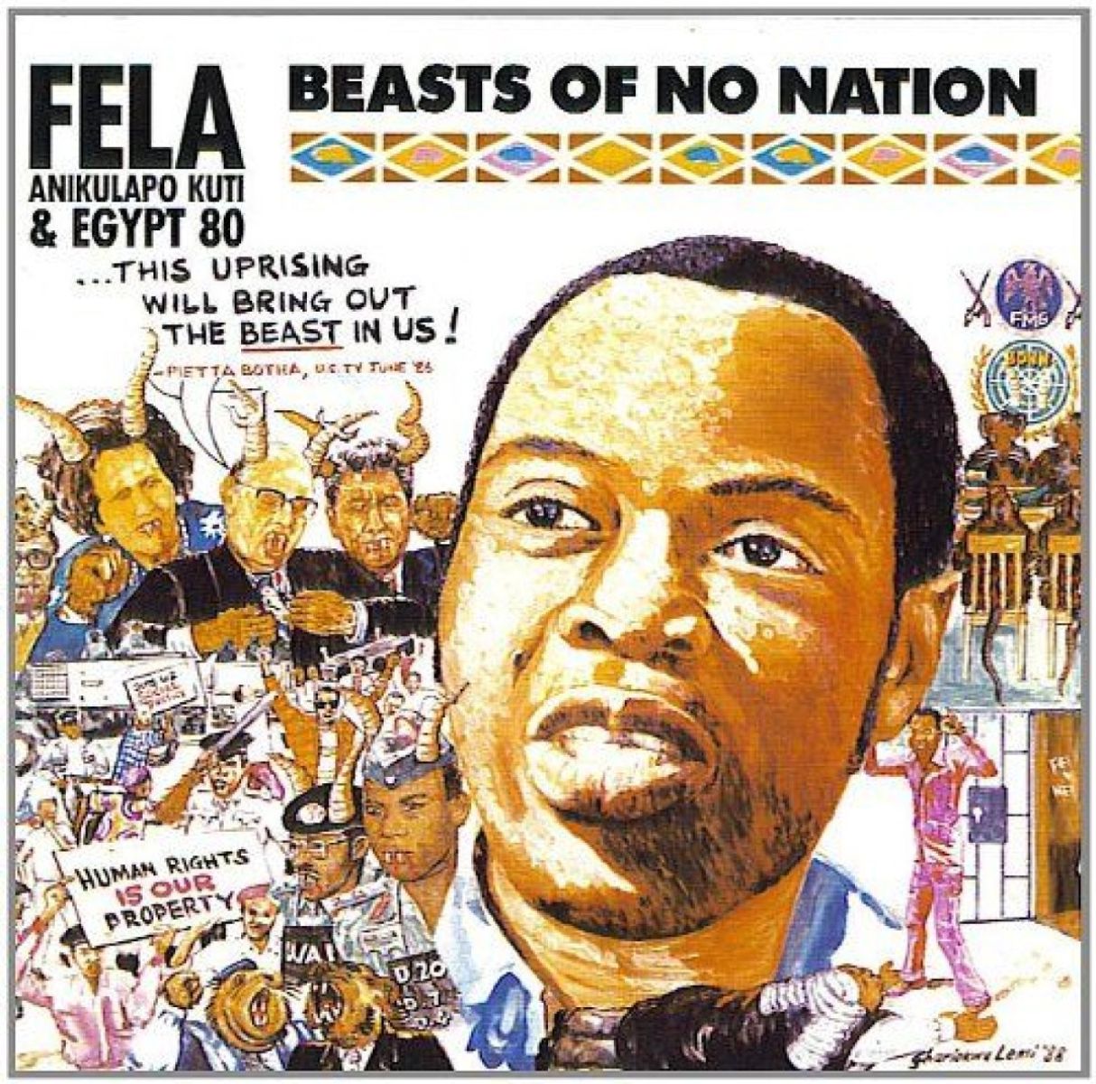 Fela Kuti, Egypt 80 - Beasts Of No Nation