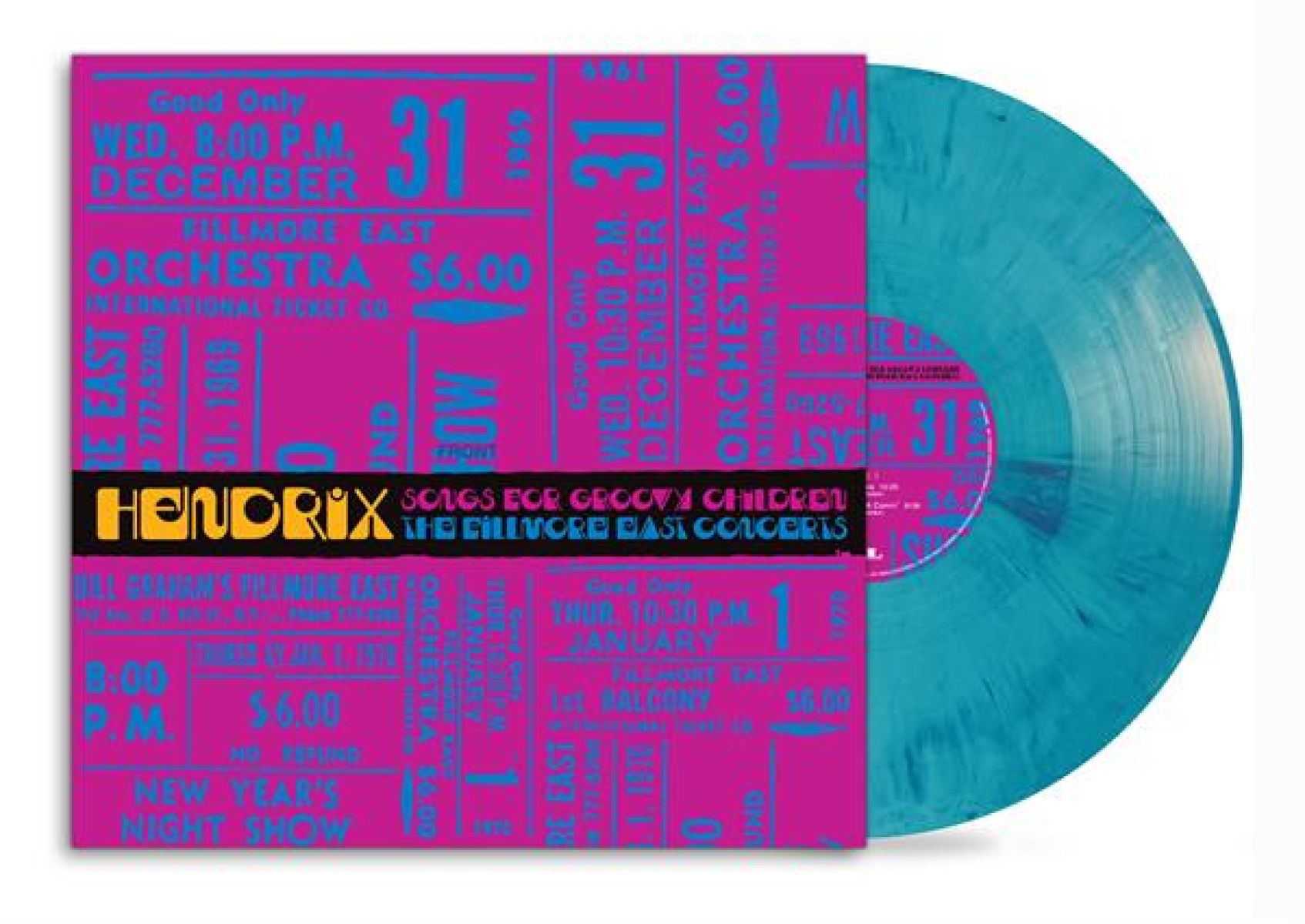 Afbeelding van Jimi Hendrix - Songs For Groovy Children: The Fillmore East Concert