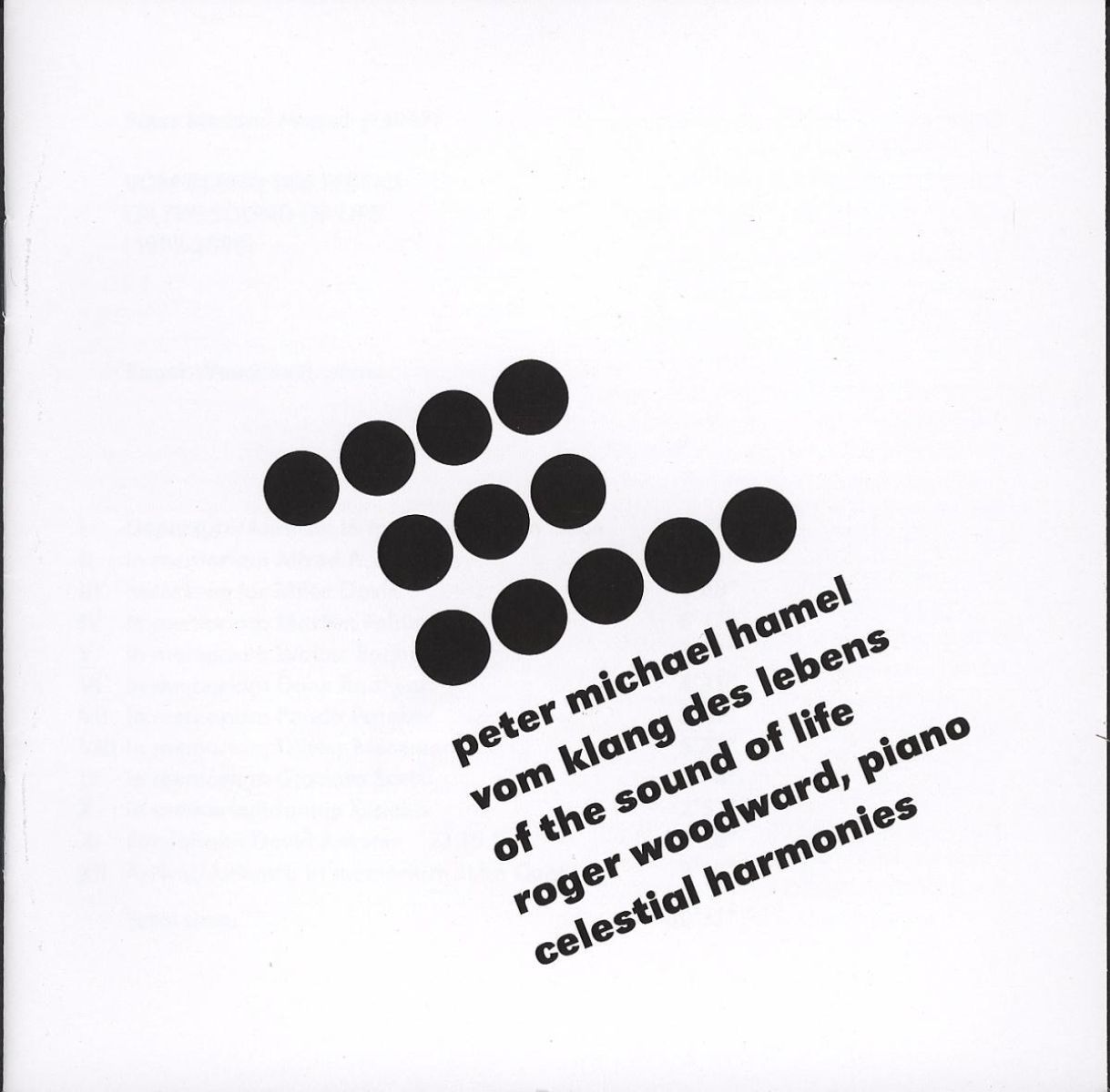 Afbeelding van Roger Woodward, Silke Avenhaus - P.M. Hamel: Of The Sound Of Life