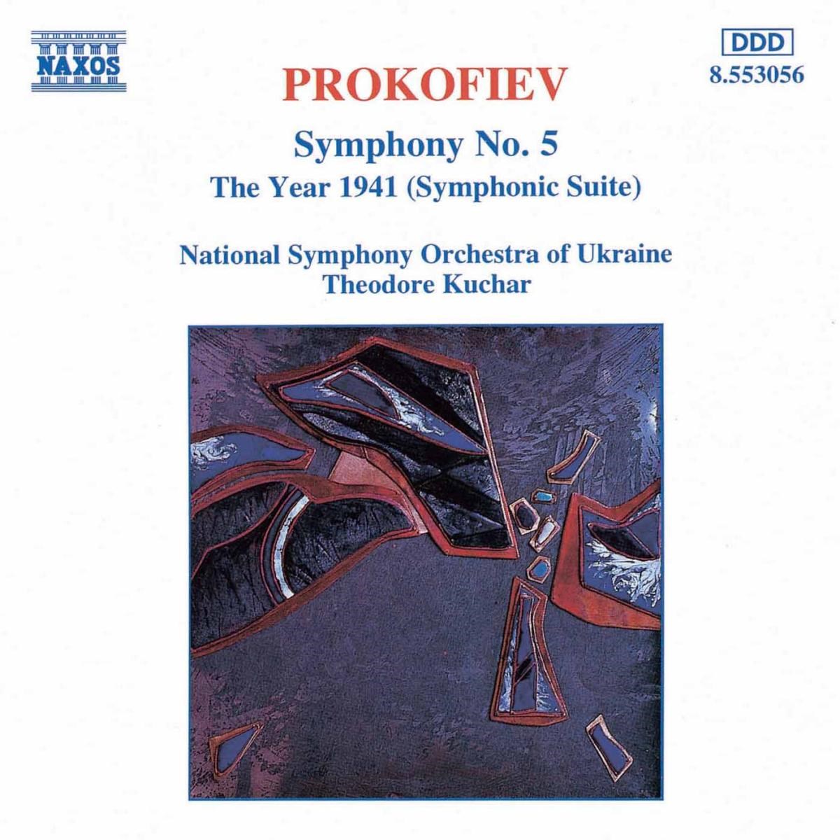 Afbeelding van National Symphony Orchestra Of Ukraine, Theodore Kuchar - Prokofiev: Symphony 5 | The Year 1941