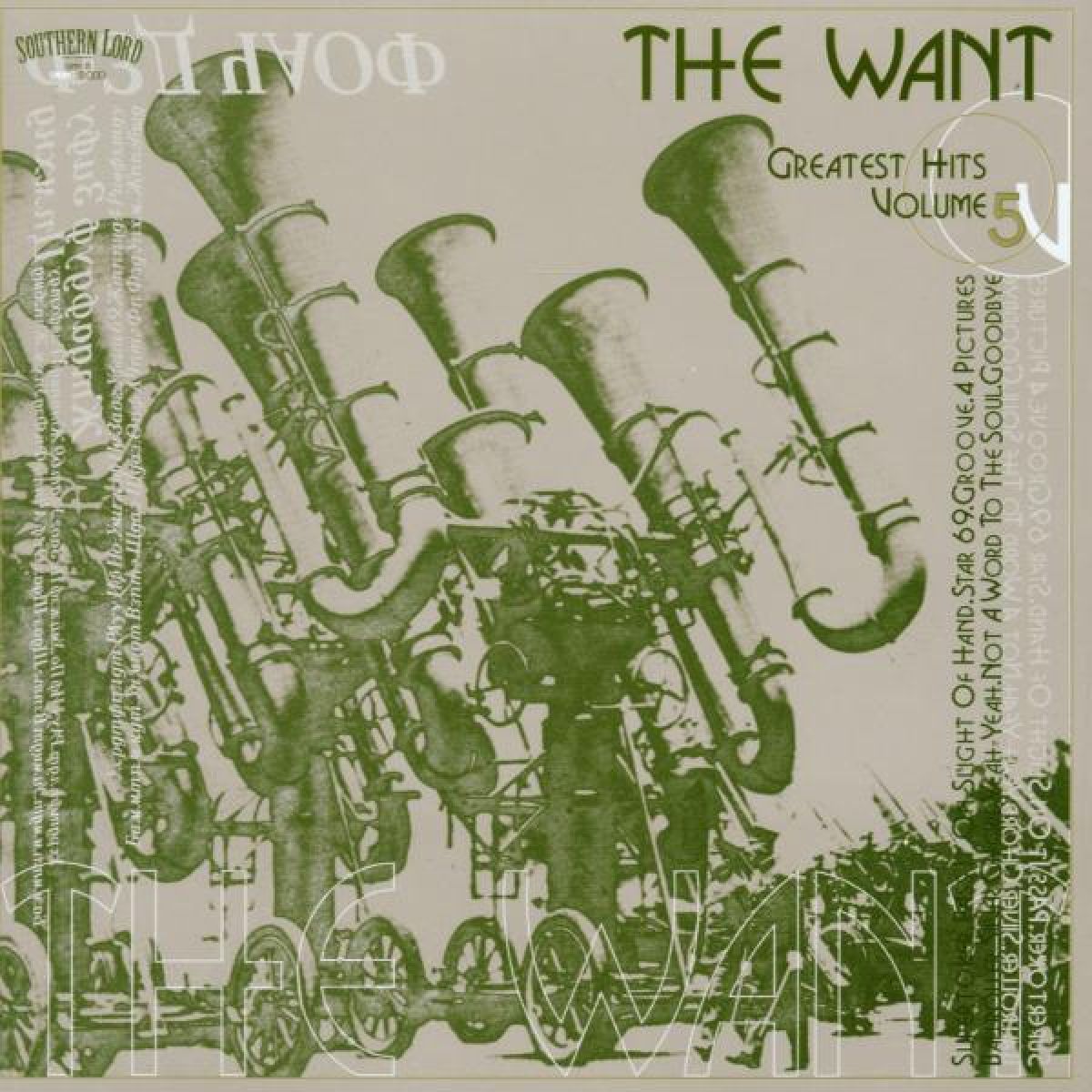 Afbeelding van The Want - Greatest Hits Volume 5