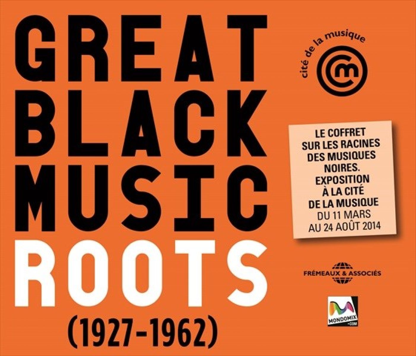 Afbeelding van Various Artists - Great Black Music Roots (1927-1962)