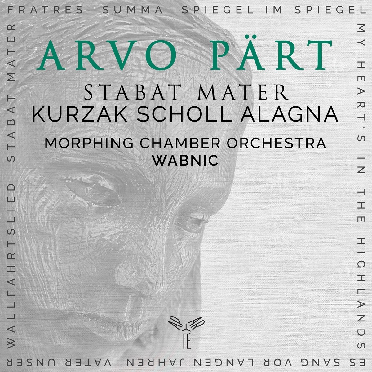 Afbeelding van Aleksandra Kurzak, Andreas Scholl, Roberto Alagna, Morphing Vienna Chamber Orchestra, Tomasz Wabnic - Pärt: Arvo Pärt Stabat Mater & Other Work