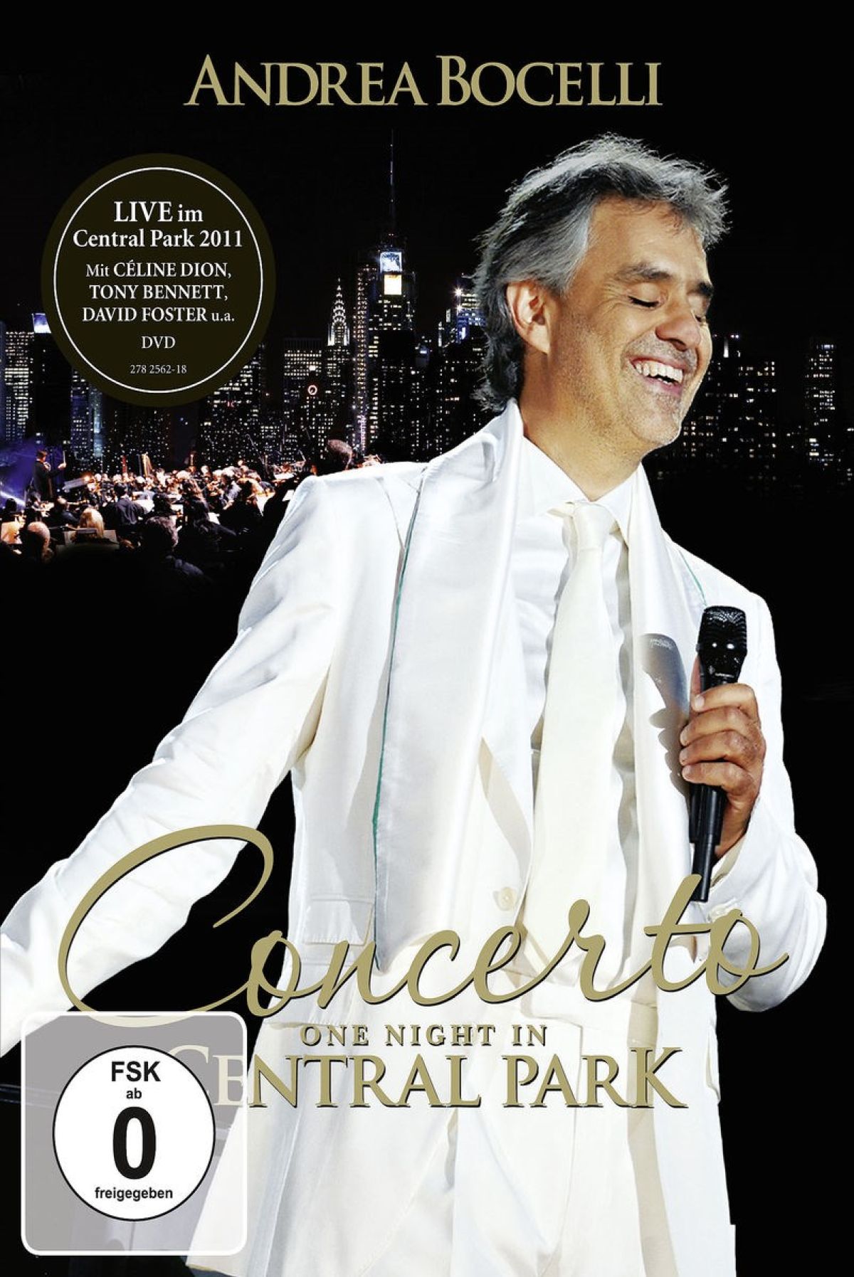 Afbeelding van Andrea Bocelli - Concerto: One Night In Central Park