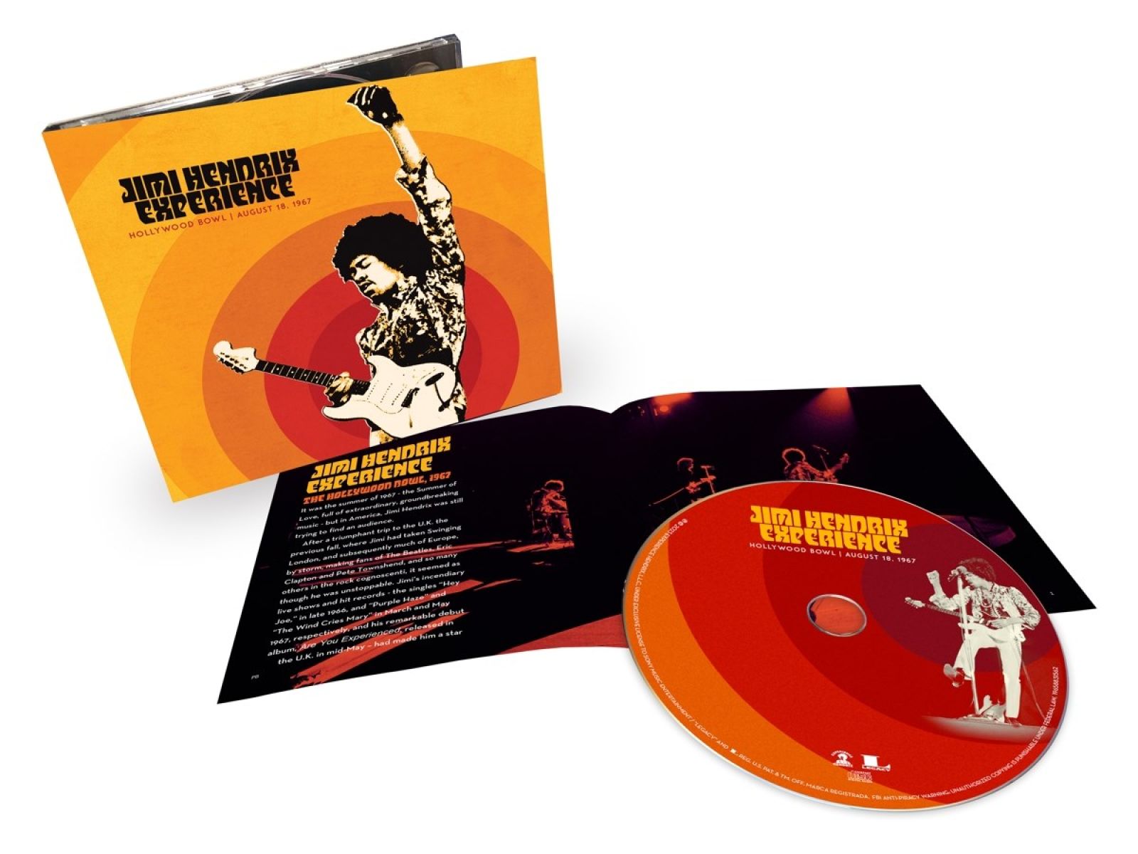 Afbeelding van Jimi Hendrix Experience: Live At The Hollywood Bowl: August 18, 1967