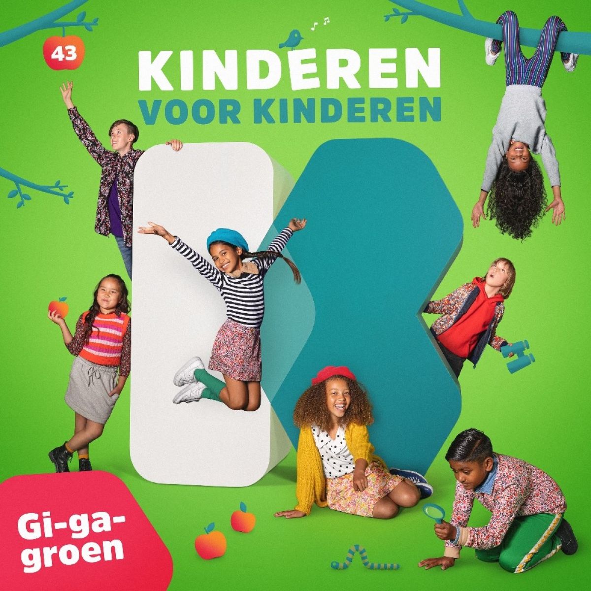 Afbeelding van Kinderen Voor Kinderen - Deel 43 - Gi-ga-groen