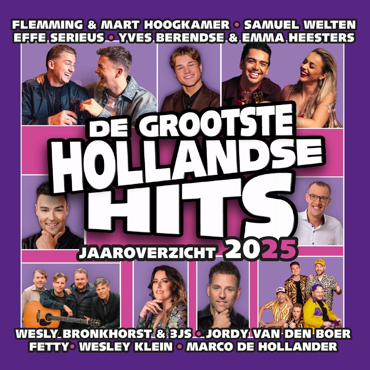Afbeelding van Various Artists - Hollandse Hits Jaaroverzicht 2025