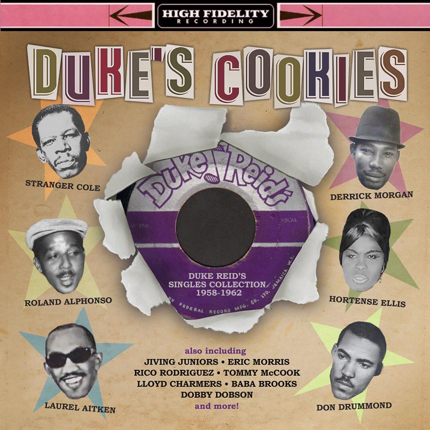 Afbeelding van Various Artists - Duke's Cookies (Duke Reid's Singles Collection 1958-1962)