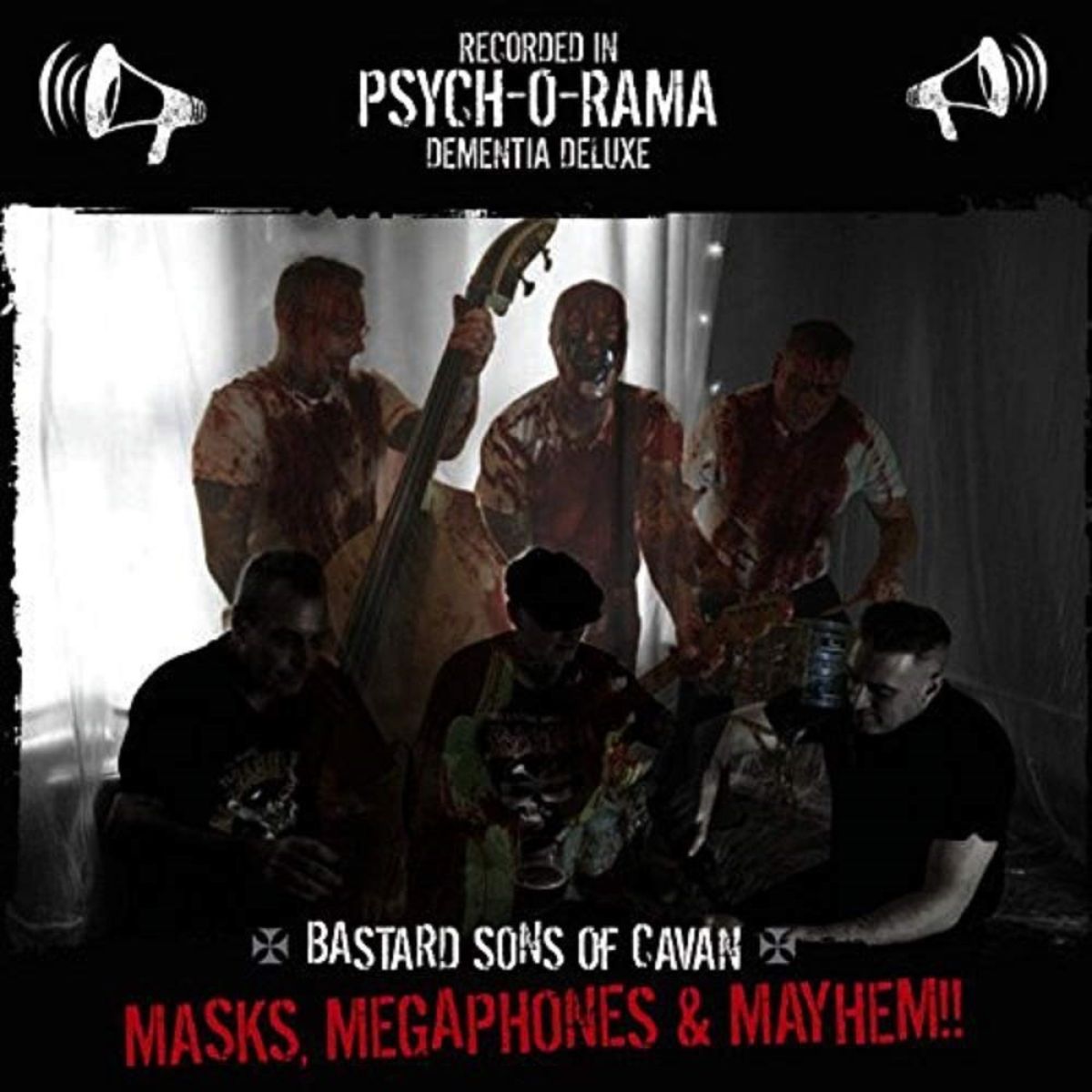 Afbeelding van Masks, Megaphones & Mayhem