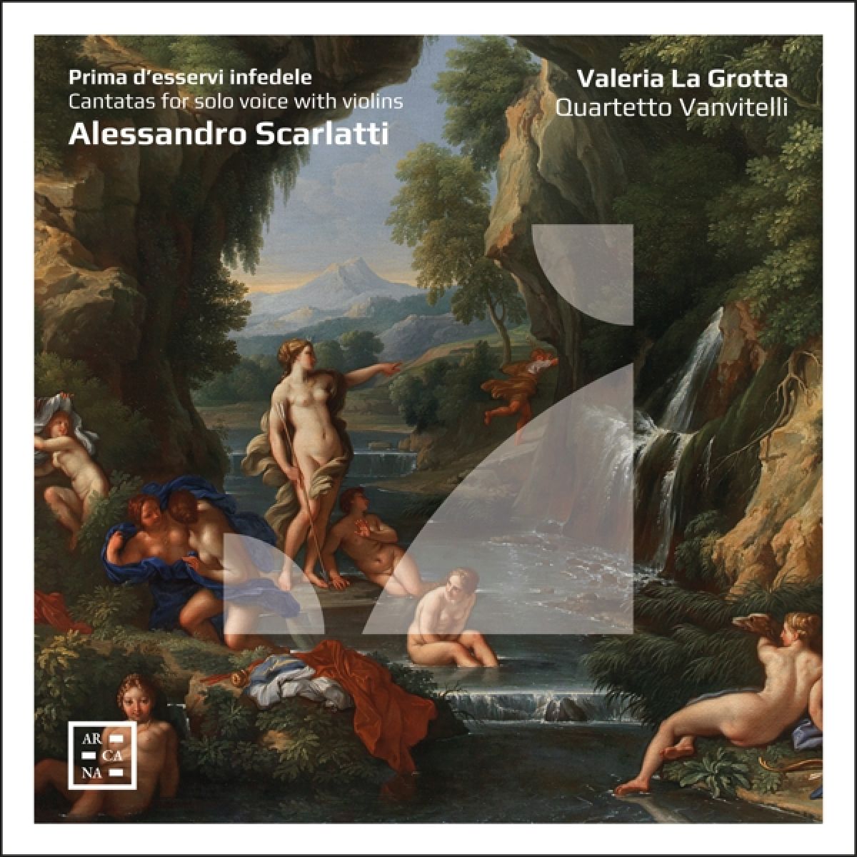 Afbeelding van Valeria La Grotta, Quartetto Vanvitelli - Scarlatti: Prima D'esservi Infedele