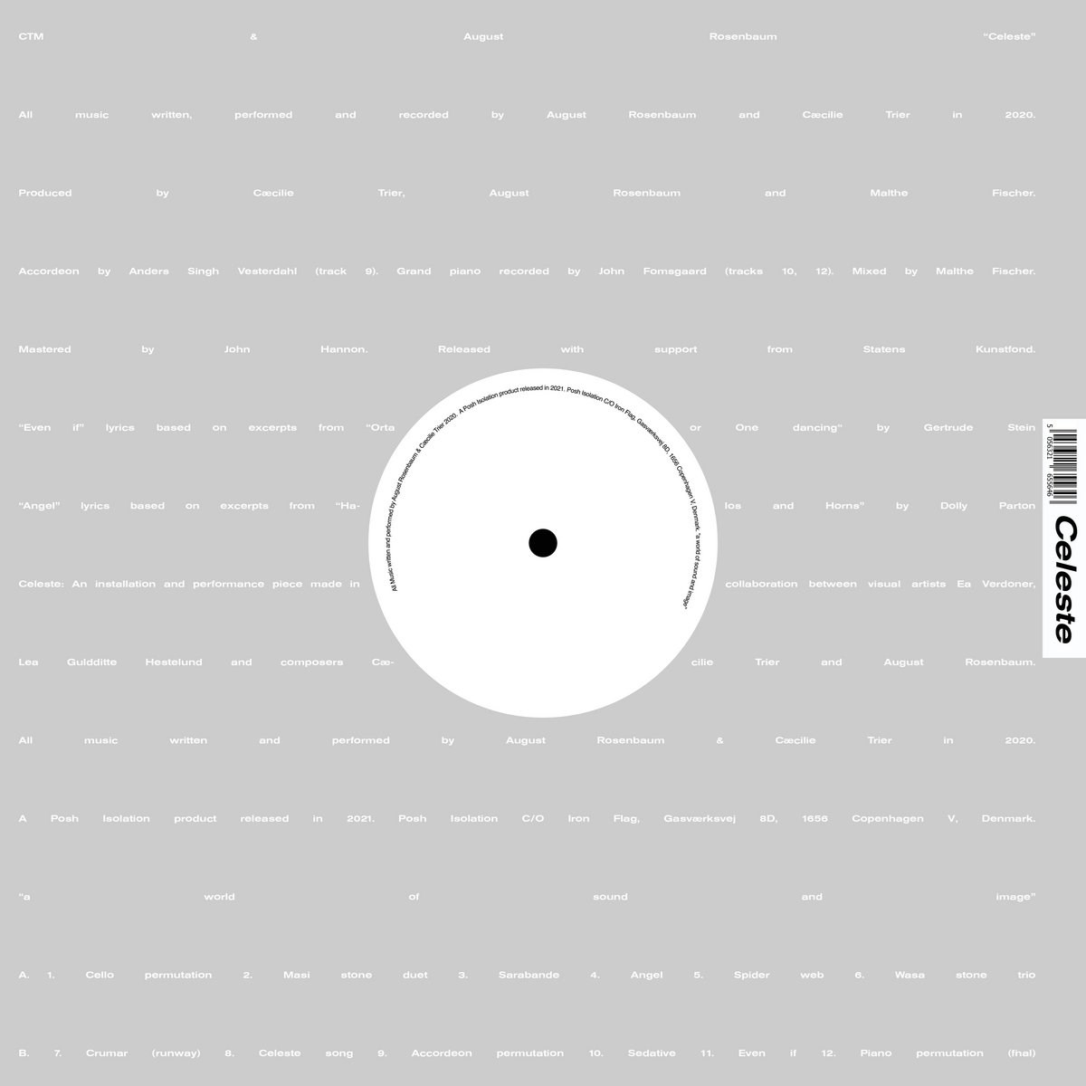 Afbeelding van CTM & August Rosenbaum - Celeste