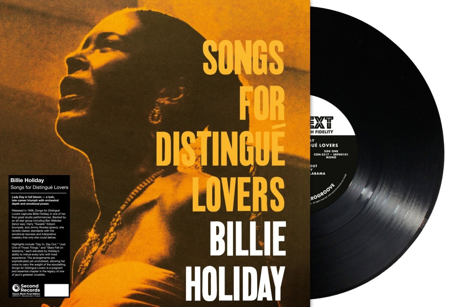 Afbeelding van Billie Holiday - Songs for Distingué Lovers