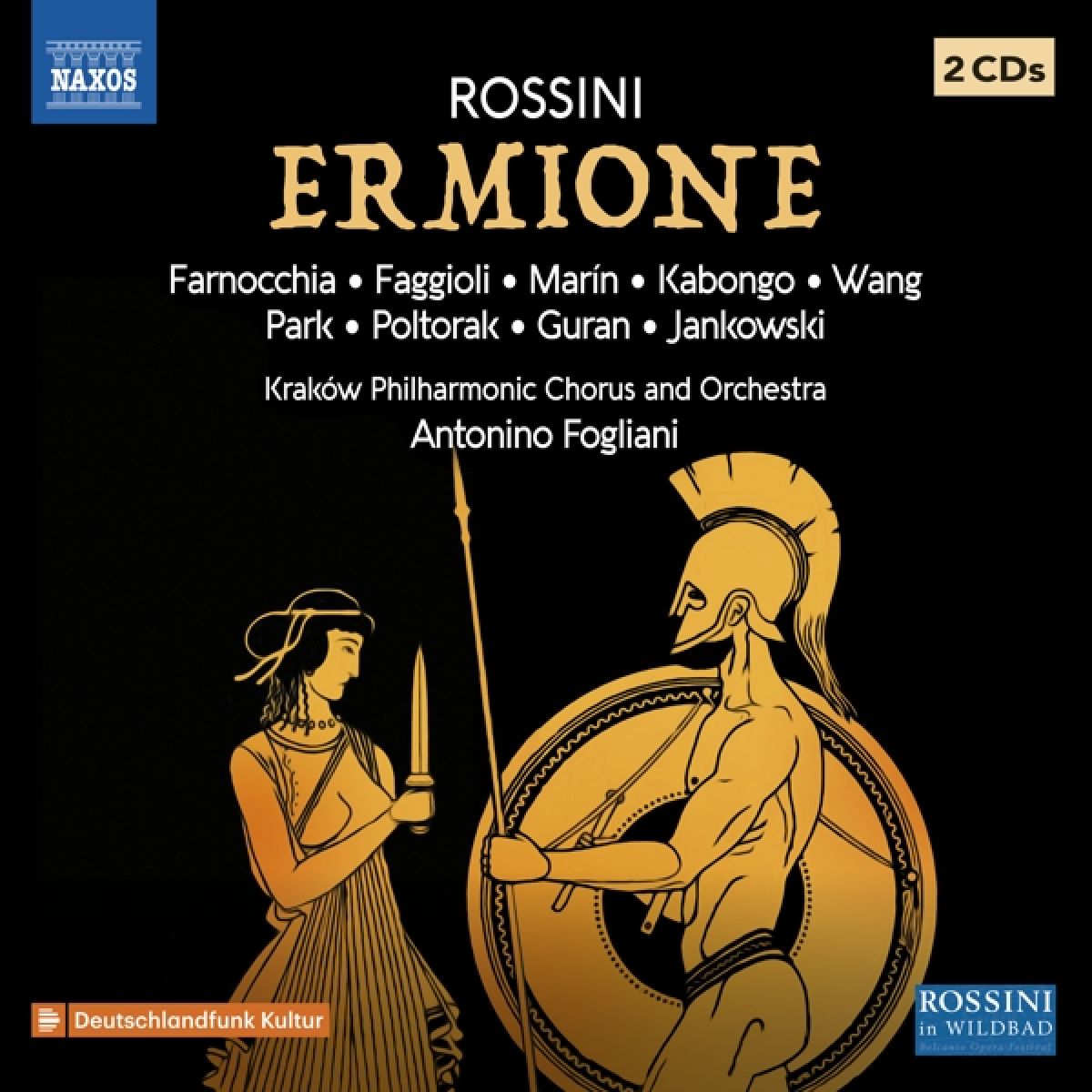 Afbeelding van Antonino Fogliani, Aurora Faggioli, Bartosz Jankowski - Rossini: Ermione