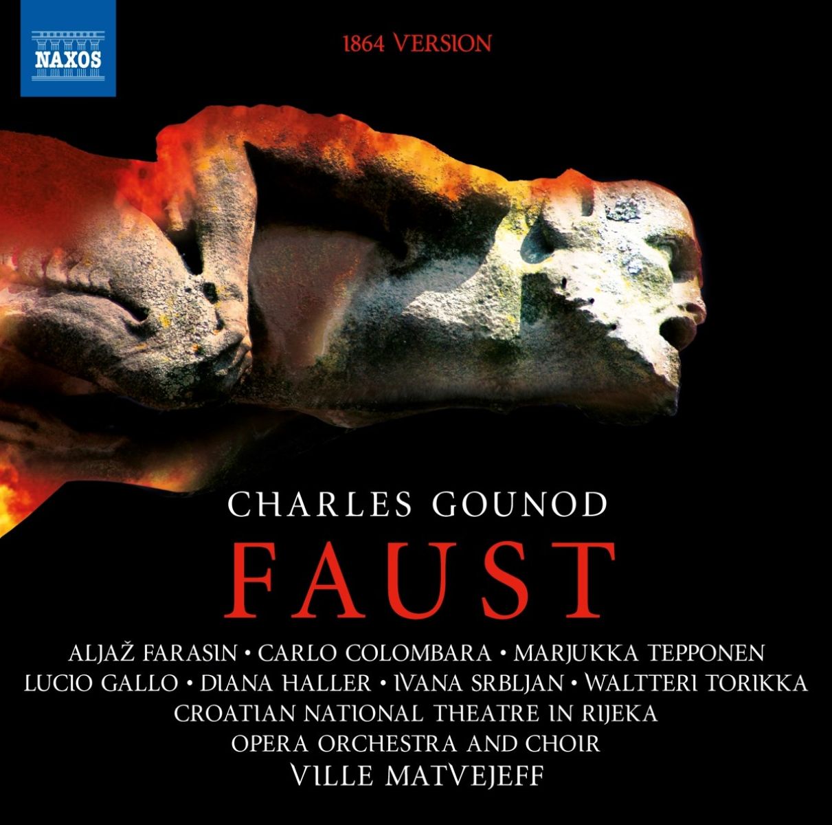 Afbeelding van Orkestar Opere HNK Ivana Pl. Zajca Rijeka And Zbor Opere HNK Ivan Pl. Zajc, Ville Matvejeff - Gounod: Faust (1864 Version)