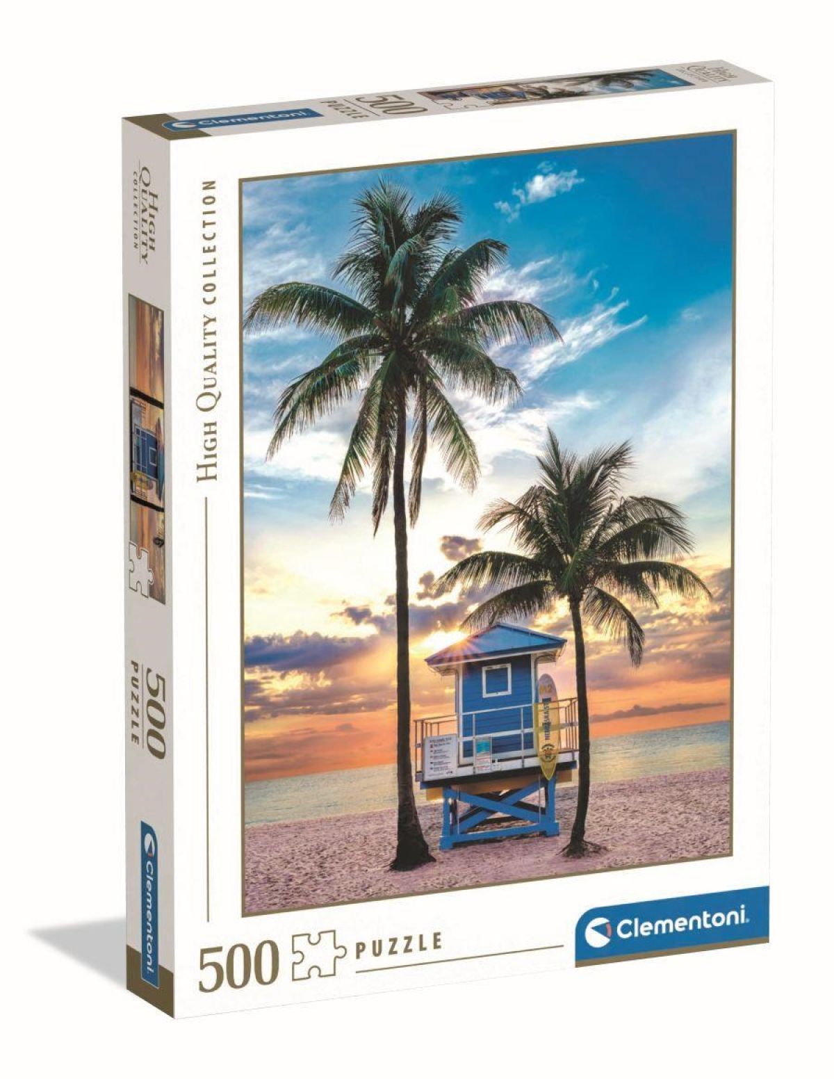 Afbeelding van Miami Beach Florida - HQC (500 stukjes)