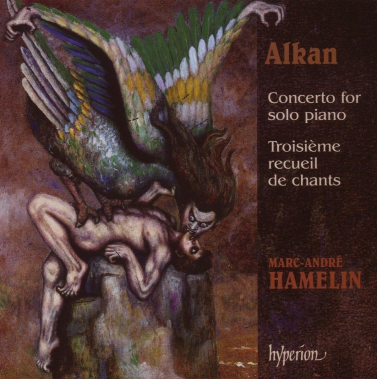Afbeelding van Marc-André Hamelin - Alkan: Concerto For Solo Piano | Troisième Recueil De Chants
