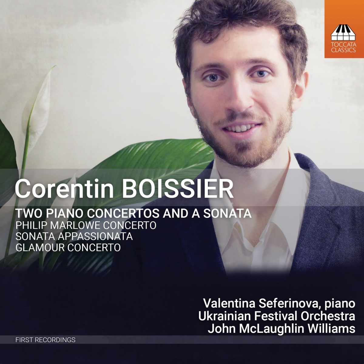Afbeelding van Corentin Boissier: Two Piano Concertos And A Sonata