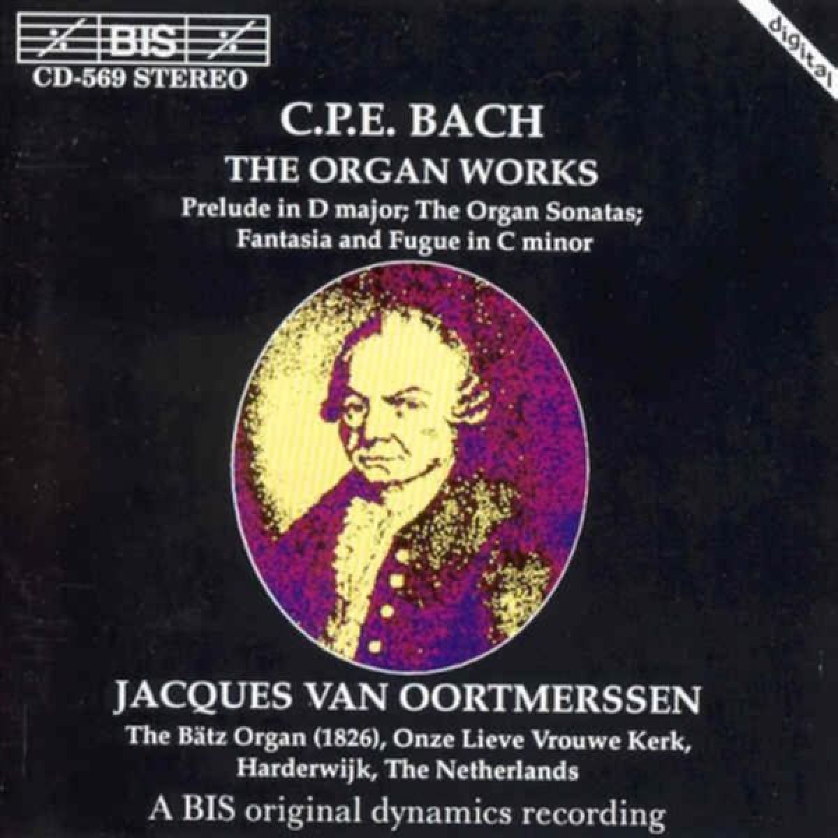 Afbeelding van Jacques Van Oortmerssen - J.S. Bach: (Compl.Ed. 4), Preludio In D Major