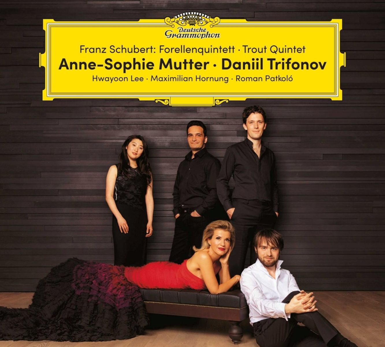 Afbeelding van Anne-Sophie Mutter, Daniil Trifonov, Hwayoon Lee - Schubert: Forellenquintett - Trout Quintet