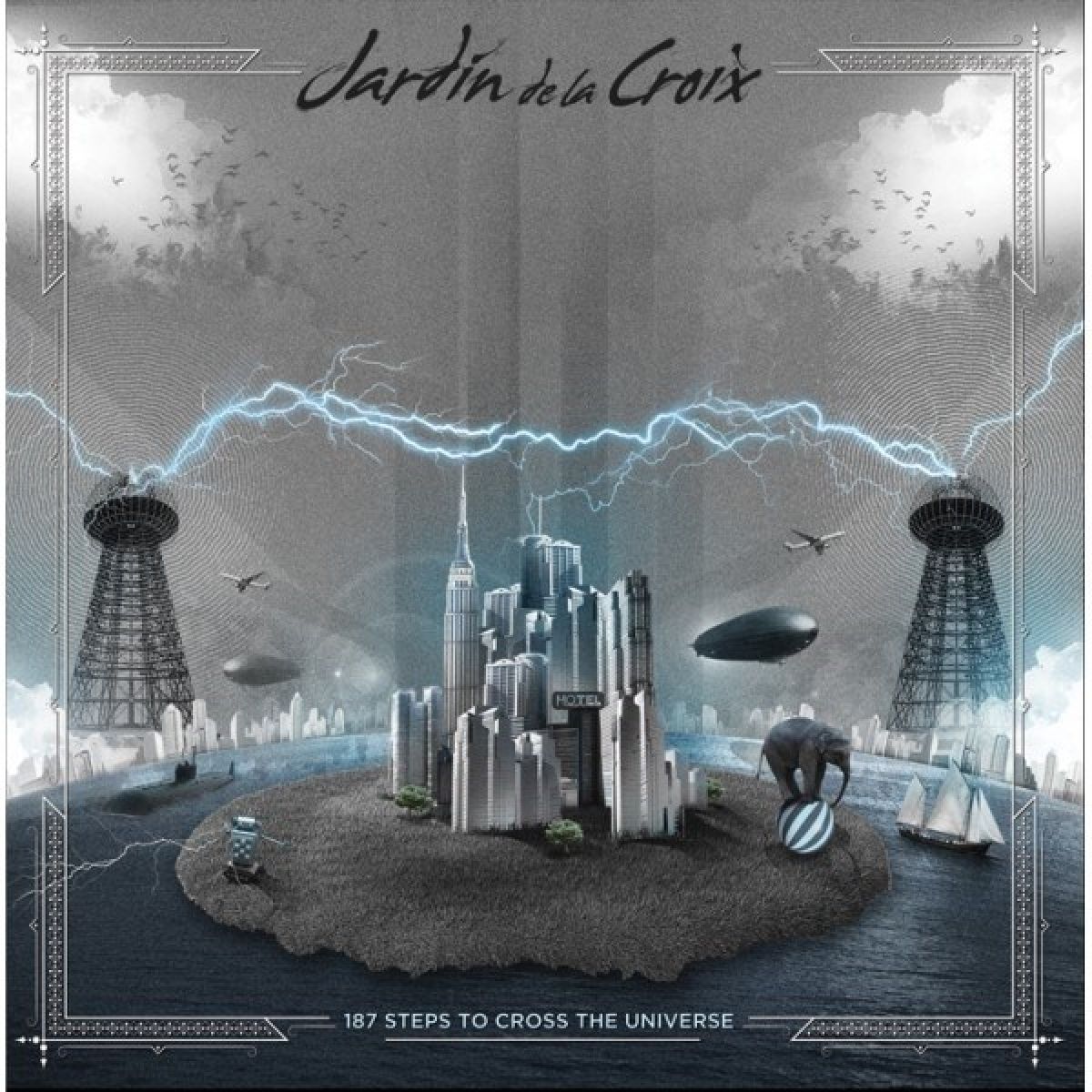 Jardin De La Croix - 187 Steps To Cross The Universe