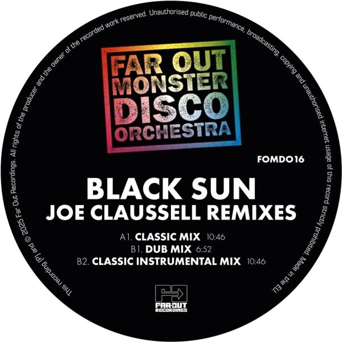 Afbeelding van Far Out Monster Disco Orchestra - Black Sun