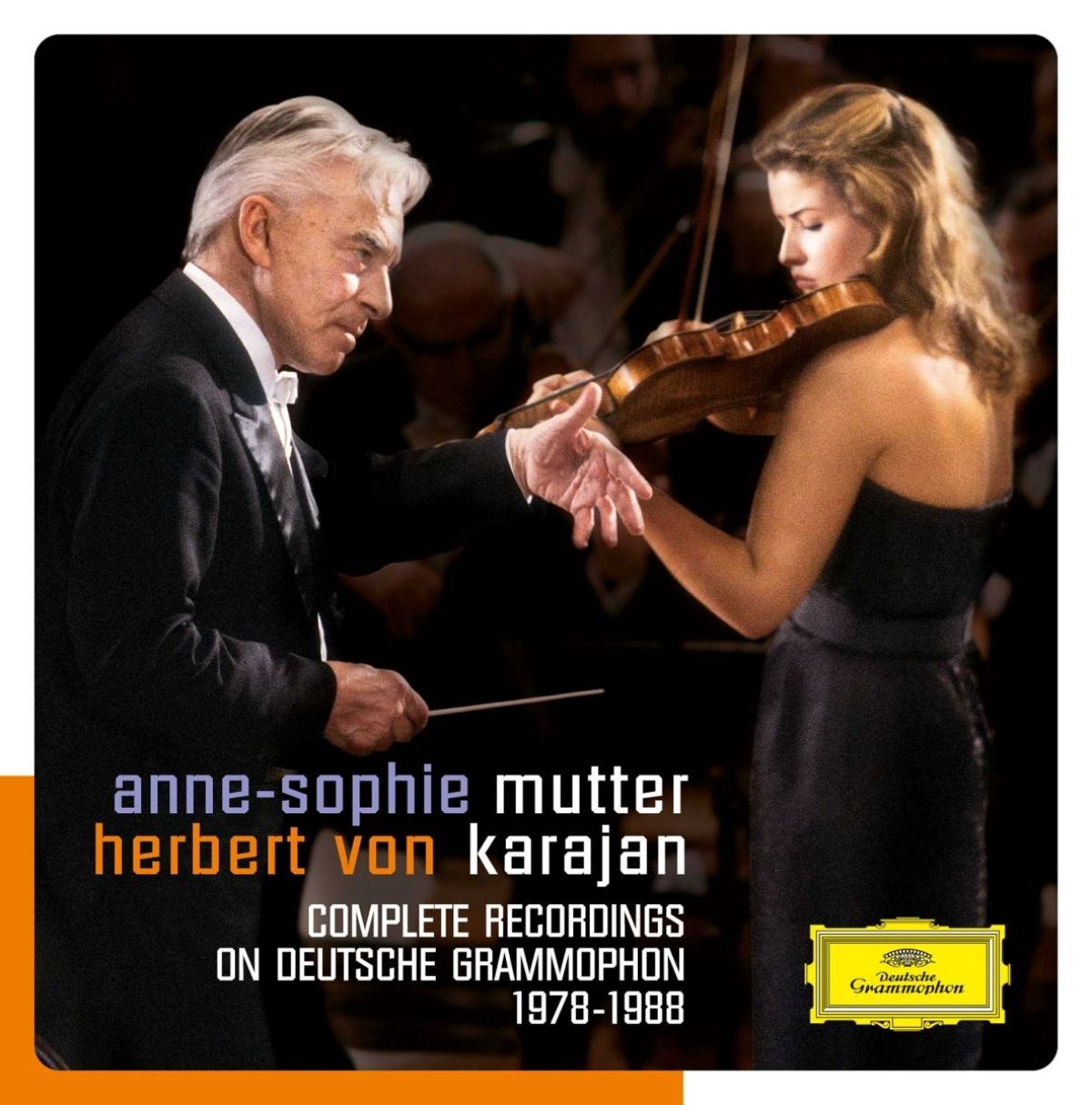 Afbeelding van Anne-Sophie Mutter, Berliner Philharmoniker, Herbert von Karajan - Complete Recordings On Deutsche Grammophon 1978-1988