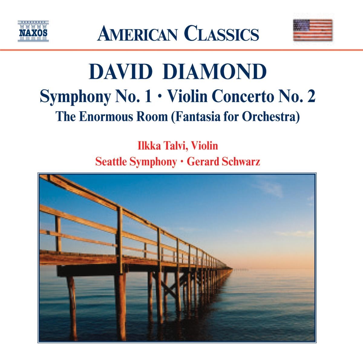 Ilkka Talvi, Seattle Symphony Orchestra, Gerard Schwarz - Diamond: Symphony No.1 | Violin Concerto No.2