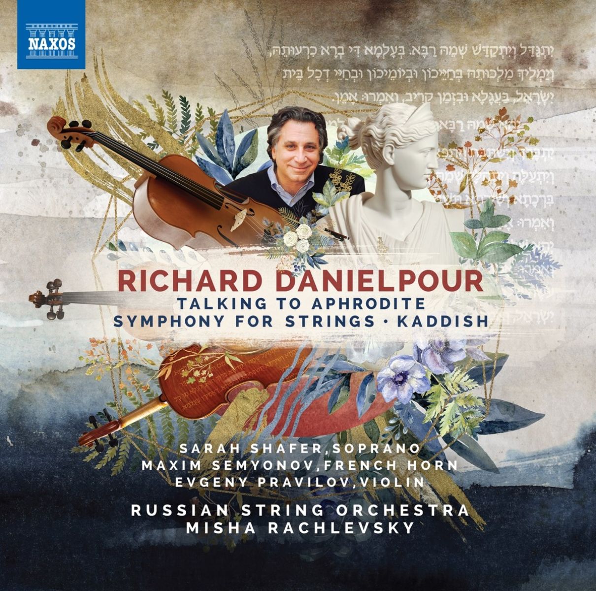 Afbeelding van Russia String Orchestra, Misha Rachlevsky - Danielpour: Talking To Aphrodite | Symphony For Strings | Kaddish