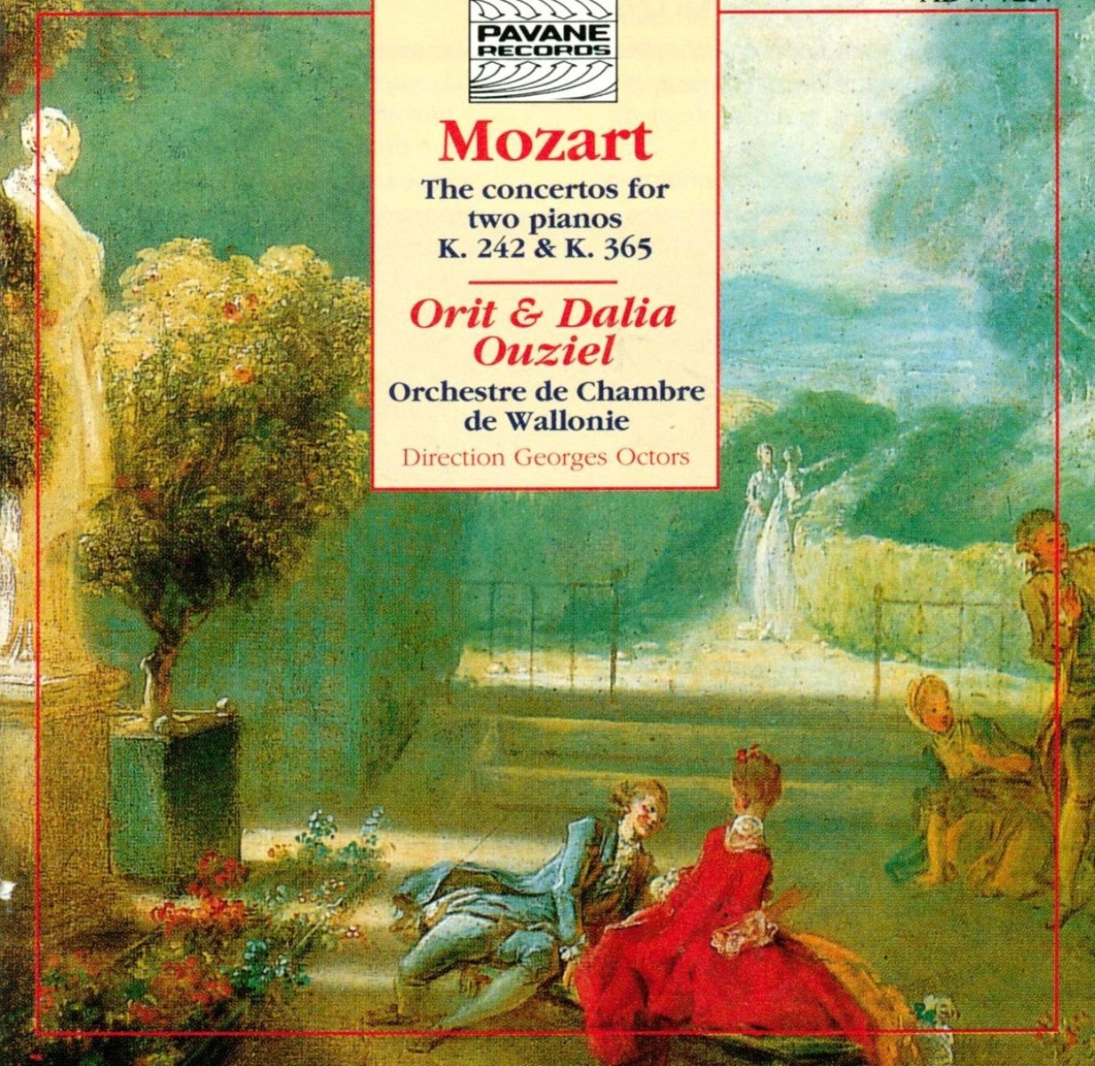 Orit & Dalia Ouziel, Orchestre de Chambre de Wallonie - Mozart: The Concertos For Two Pianos K.242