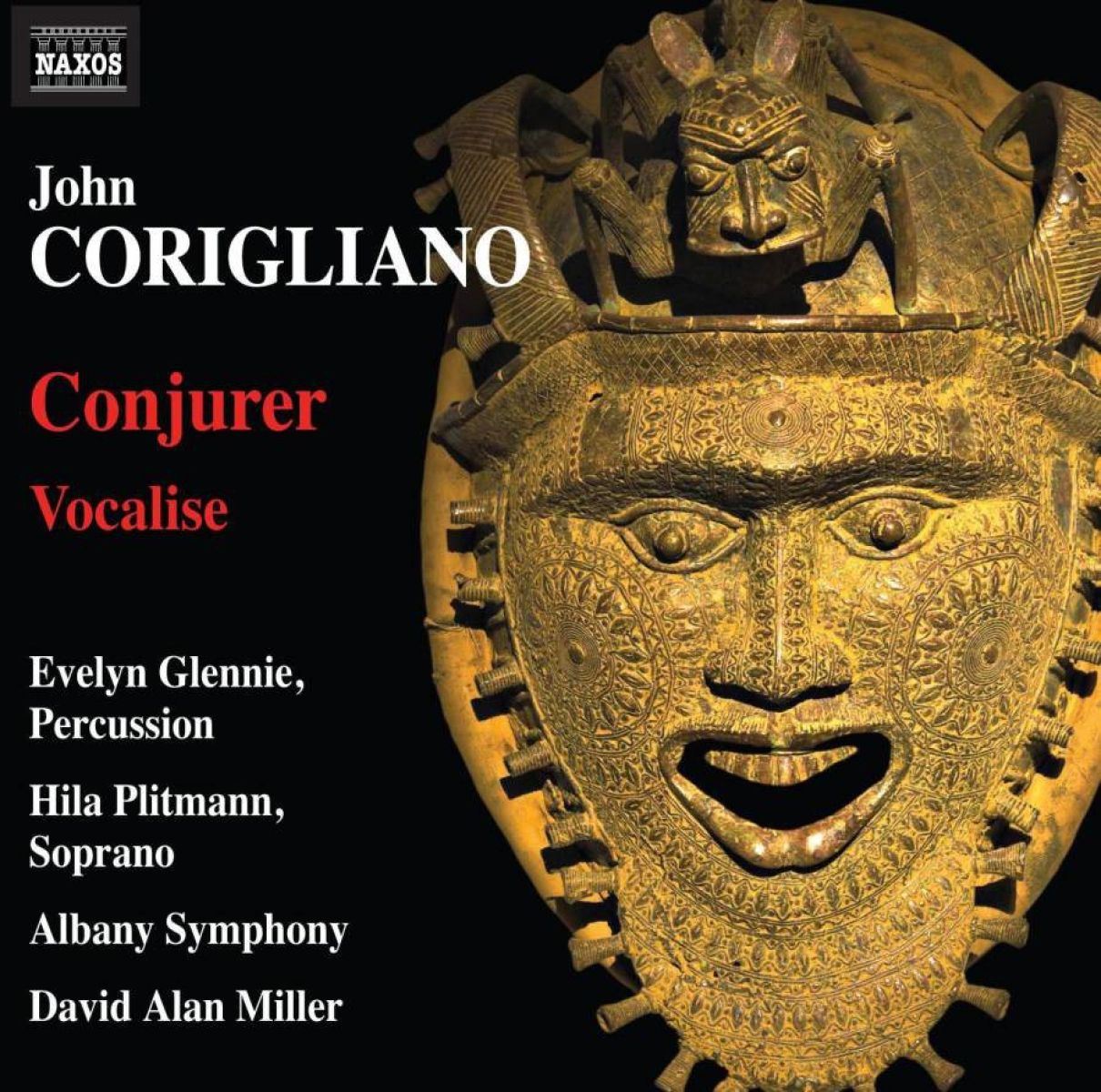 Afbeelding van Evelyn Glennie, Hila Plitmann, David Alan Miller, Albany Symphony Orchestra - Corigliano: Conjurer | Vocaliste