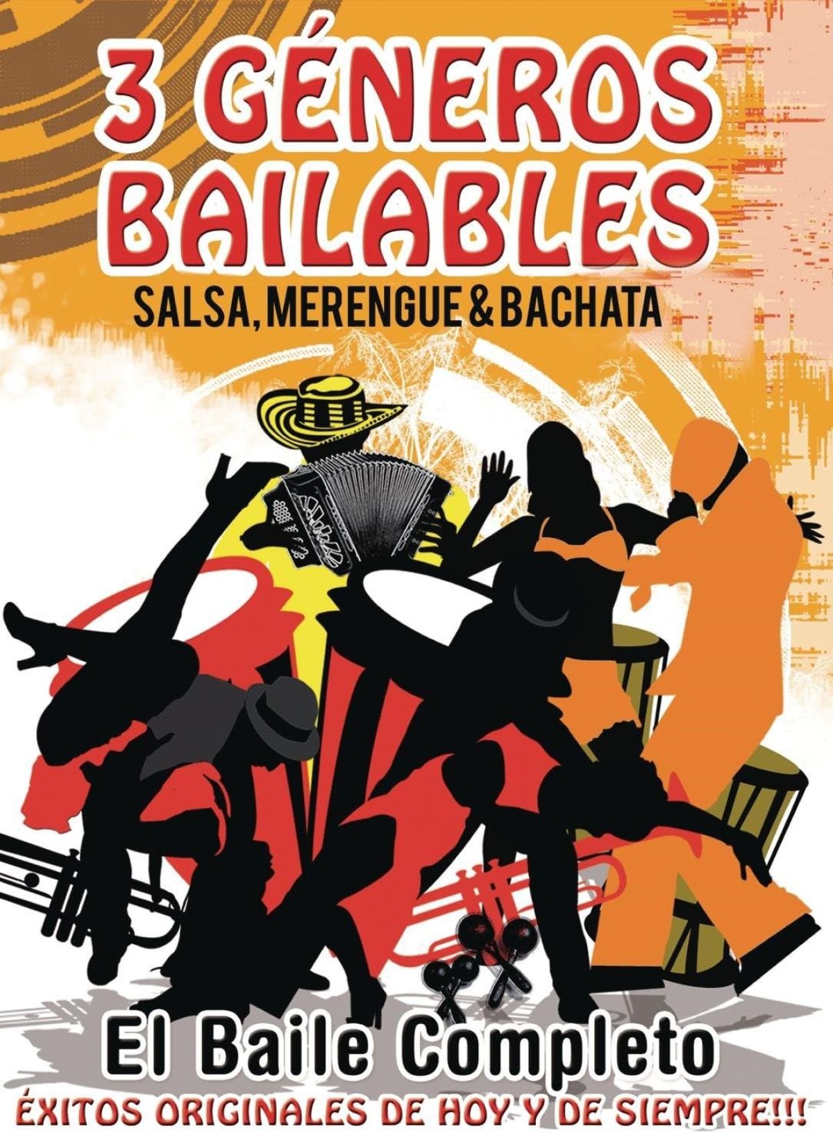 Afbeelding van Various Artists - 3 Generos Bailables El Baile Completo