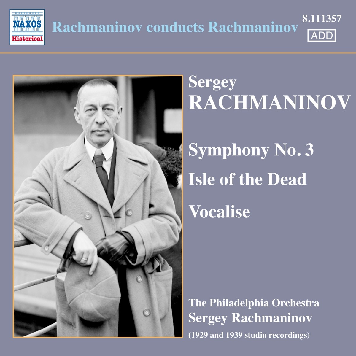 Afbeelding van Philadelphia Orchestra - Rachmaninov: Symphony No.3 | Isle Of The Dead, Vo