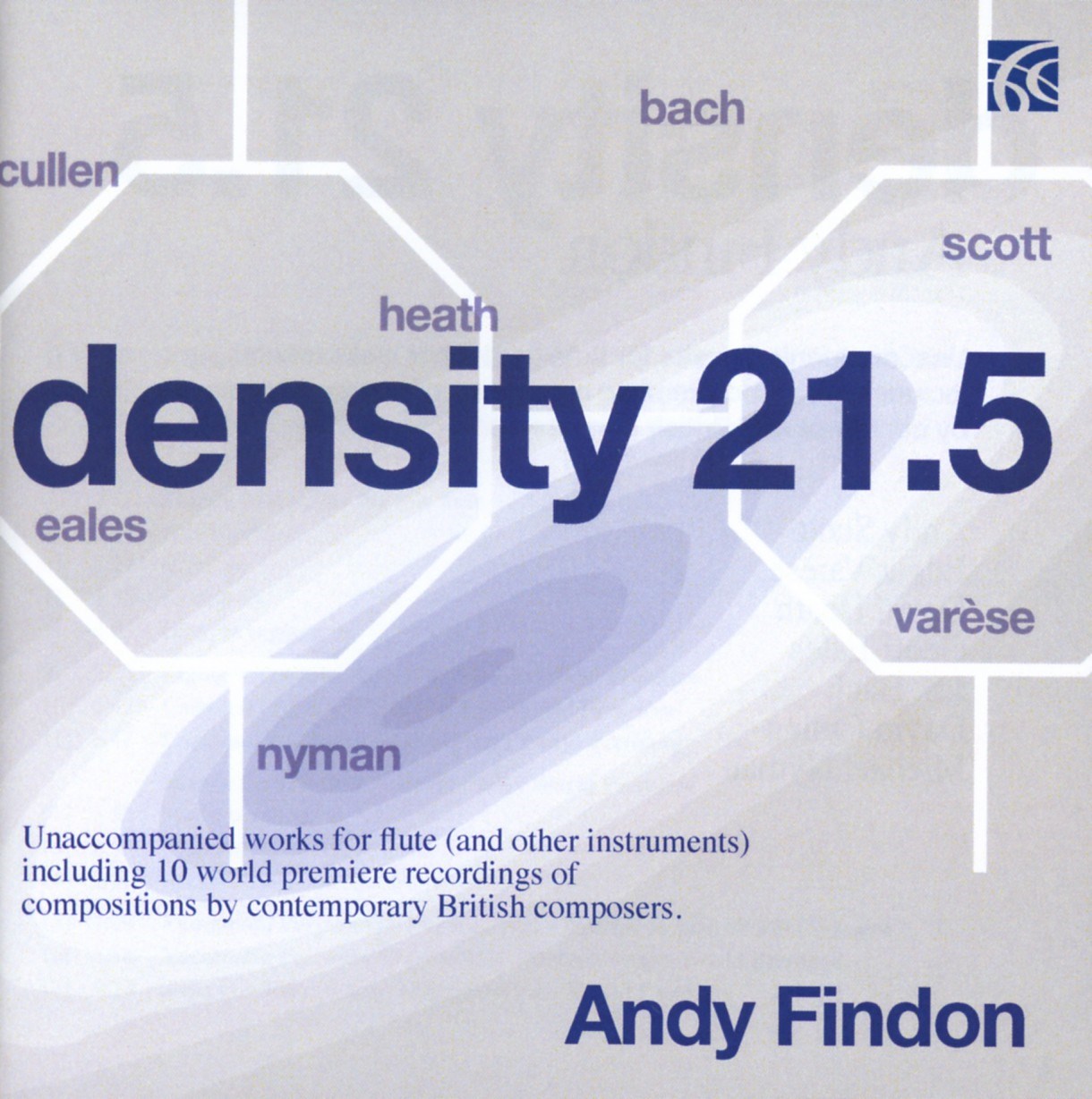 Afbeelding van Andrew Findon - Density 21.5 - Unaccompanied Works For Flute (And Other Instruments)
