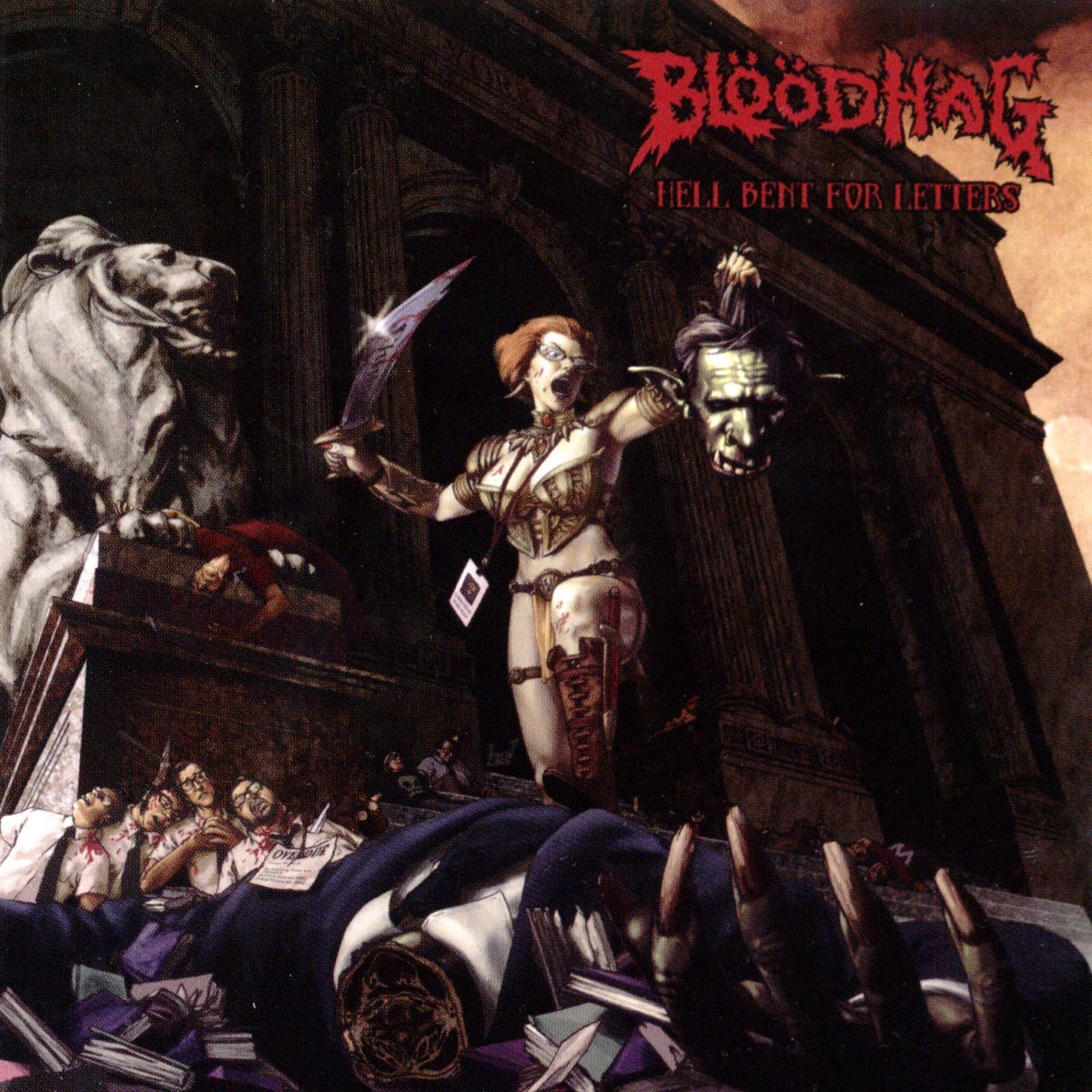 Afbeelding van Blöödhag - Hell Bent For Letters