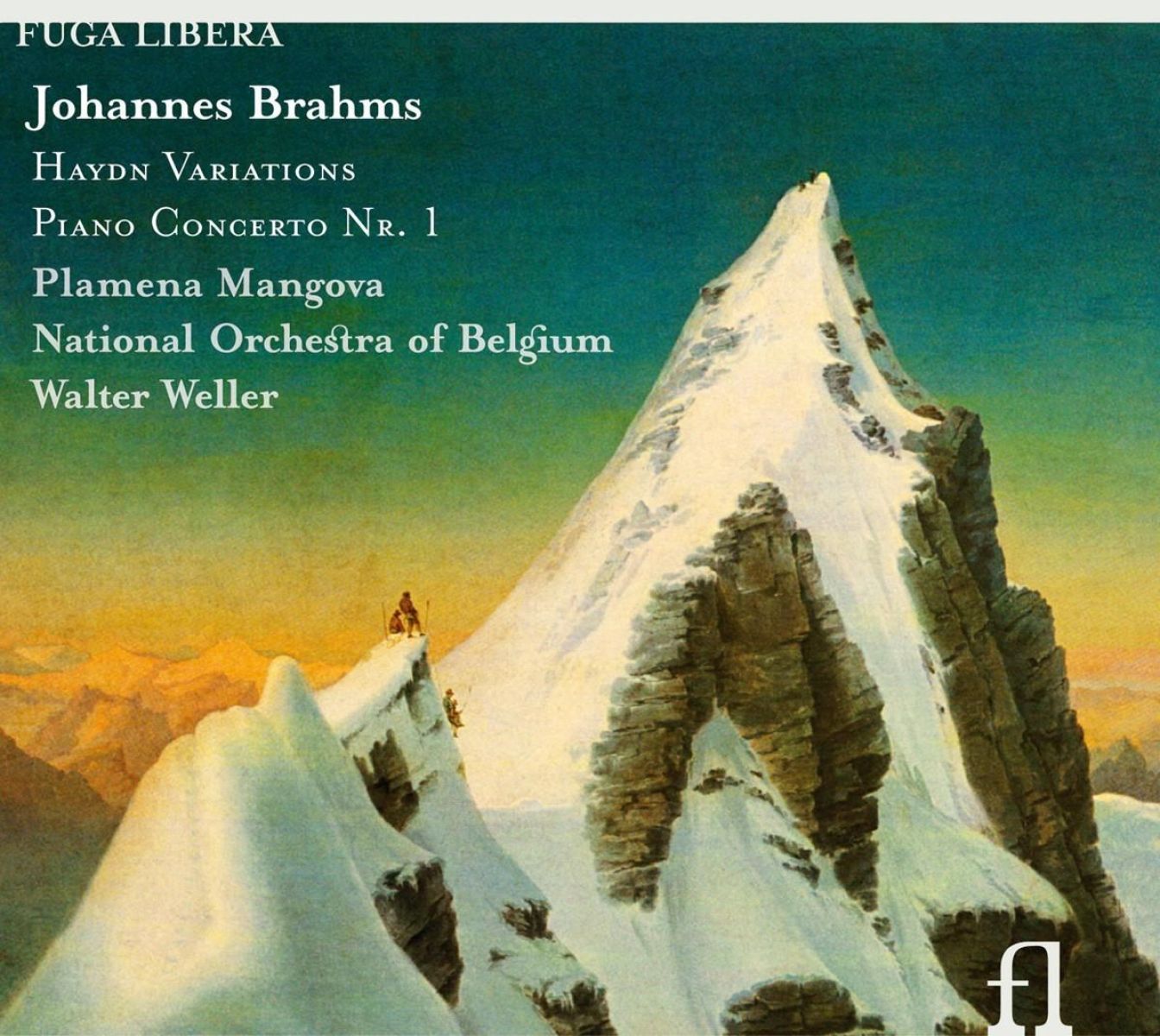 Afbeelding van Plamena Mangova, National Orchestra of Belgium, Walter Weller - Haydn Variations : Piano Concerto Nr. 1
