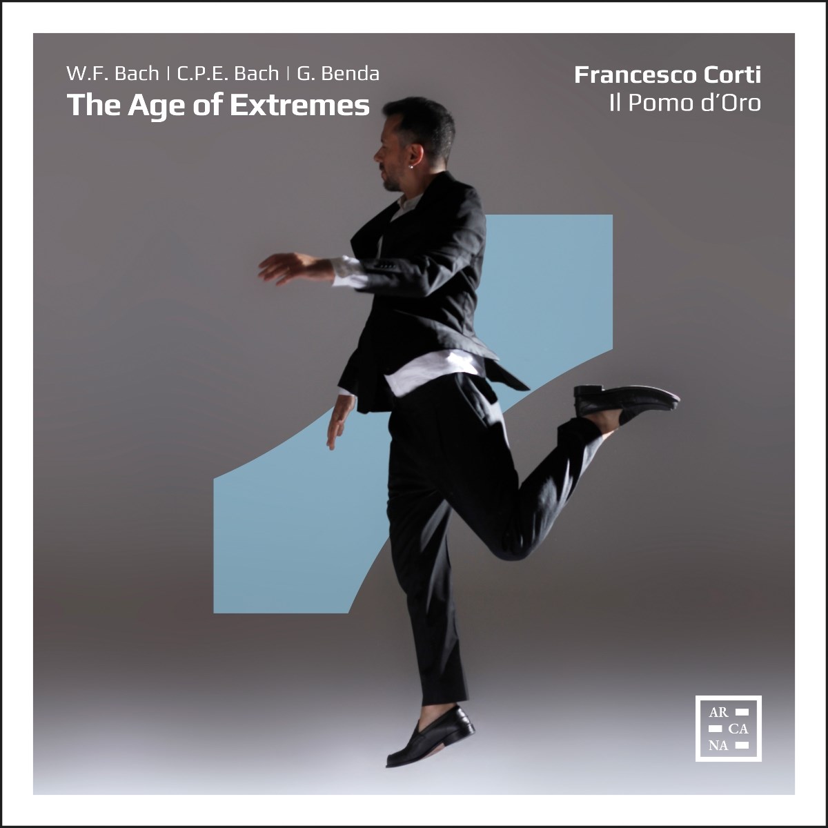 Afbeelding van Francesco Corti & Il Pomo d'Oro - The Age Of Extremes - W.F. Bach | G. Benda | C.P.E. Bach