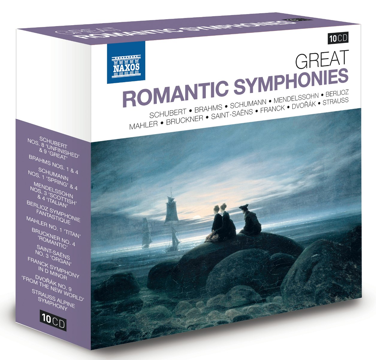 Afbeelding van Various Artists - Great Romantic Symphonies