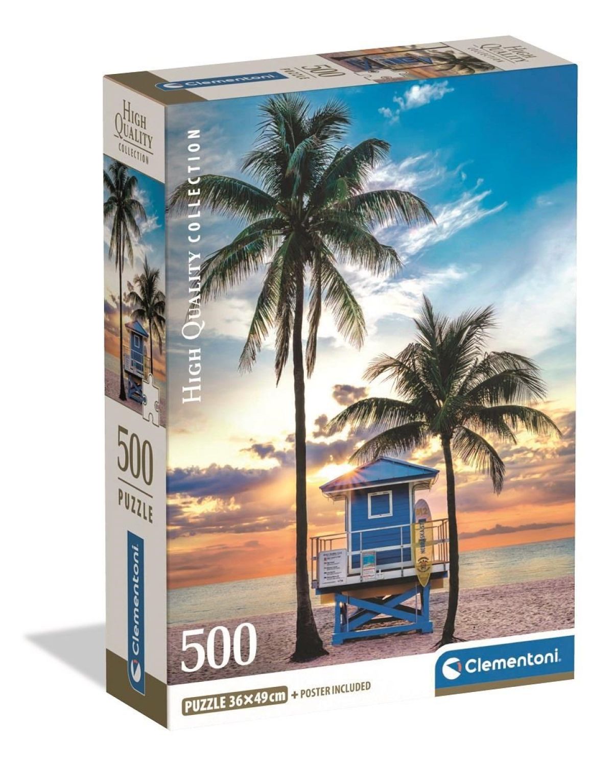 Miami Beach Florida HQC (Compact box 500 stukjes)