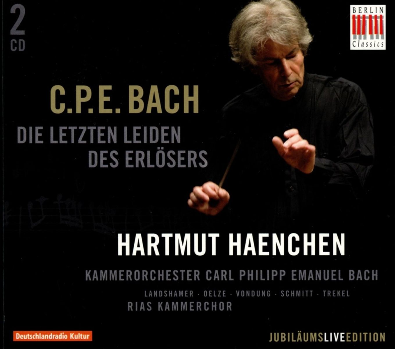 Afbeelding van Christiane Oelze & Christine Landhamer - C.P.E. Bach: Die Letzten Leiden Des Erlösers