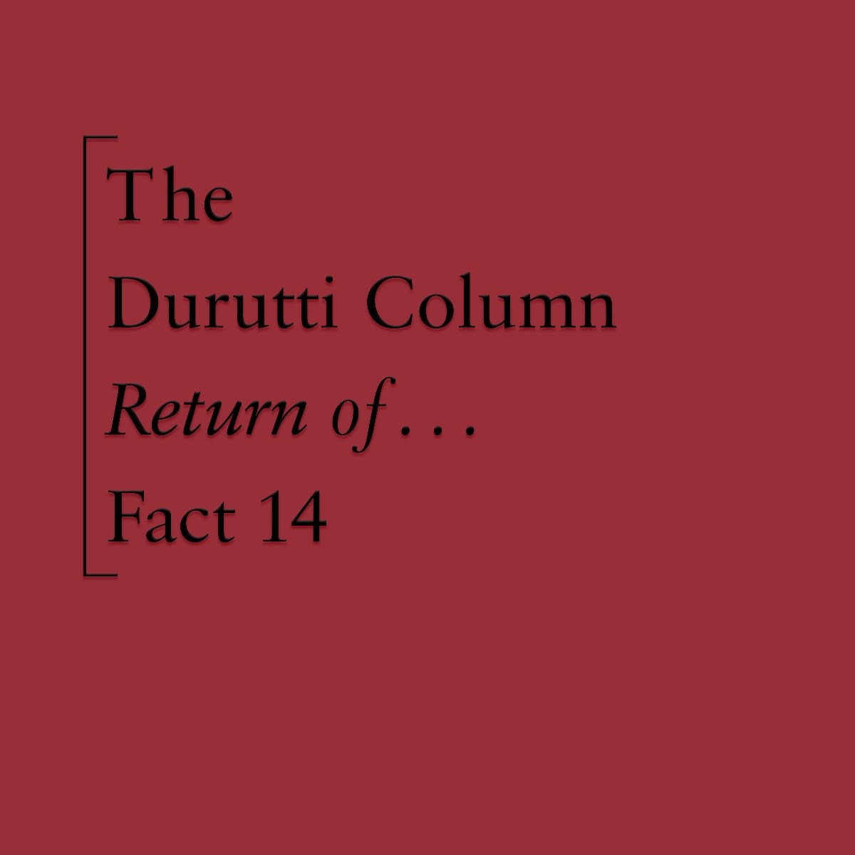 Afbeelding van The Durutti Column - The Return Of The Durutti Column