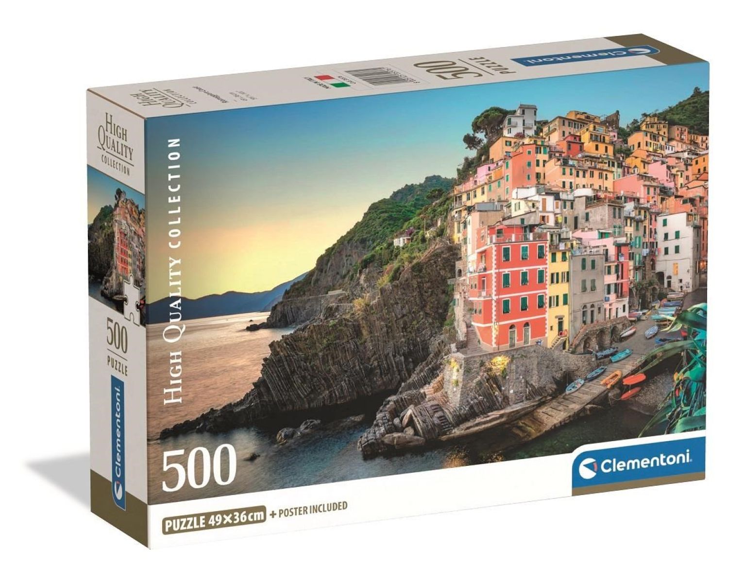 Riomaggiore Coast HQC (Compact box 500 stukjes)