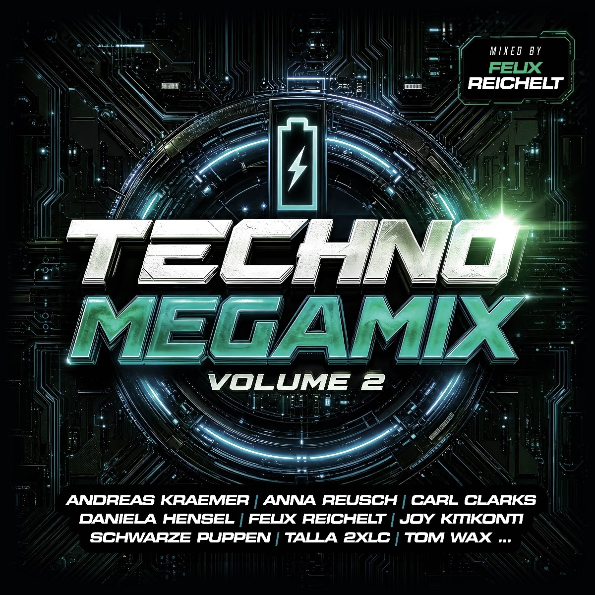 Afbeelding van Various Artists - Techno Megamix Vol. 2