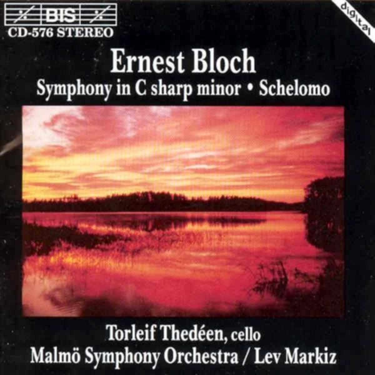 Afbeelding van Torleif Thedéen, Malmö Symphony Orchestra - Bloch: Symphony In C Sharp Minor