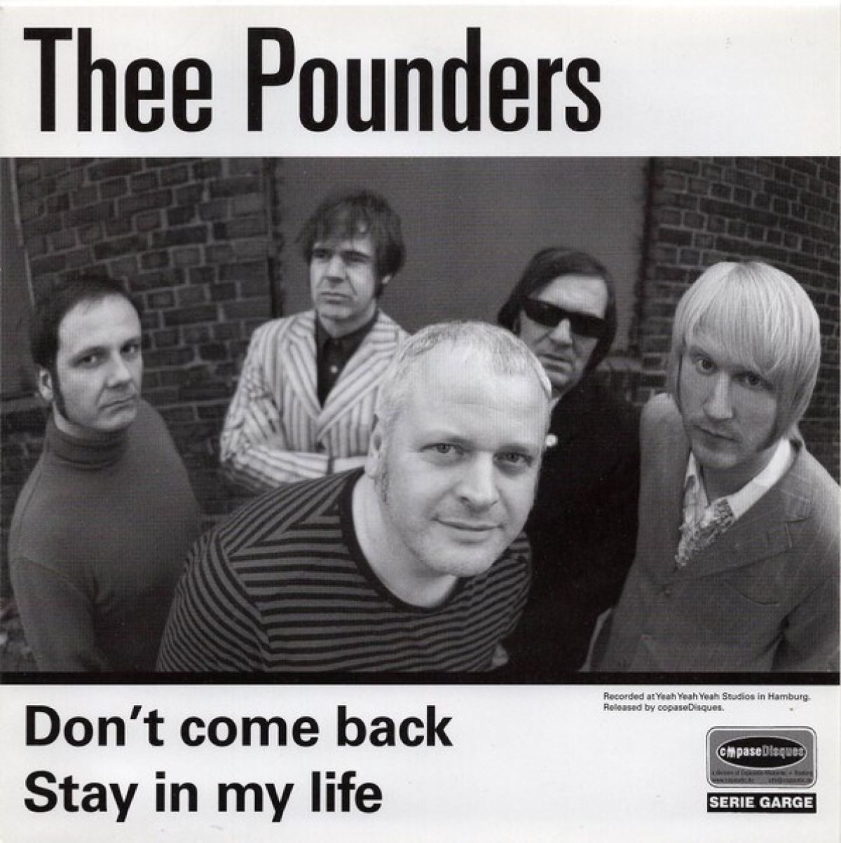Afbeelding van Thee Pounders - Don't Come Back