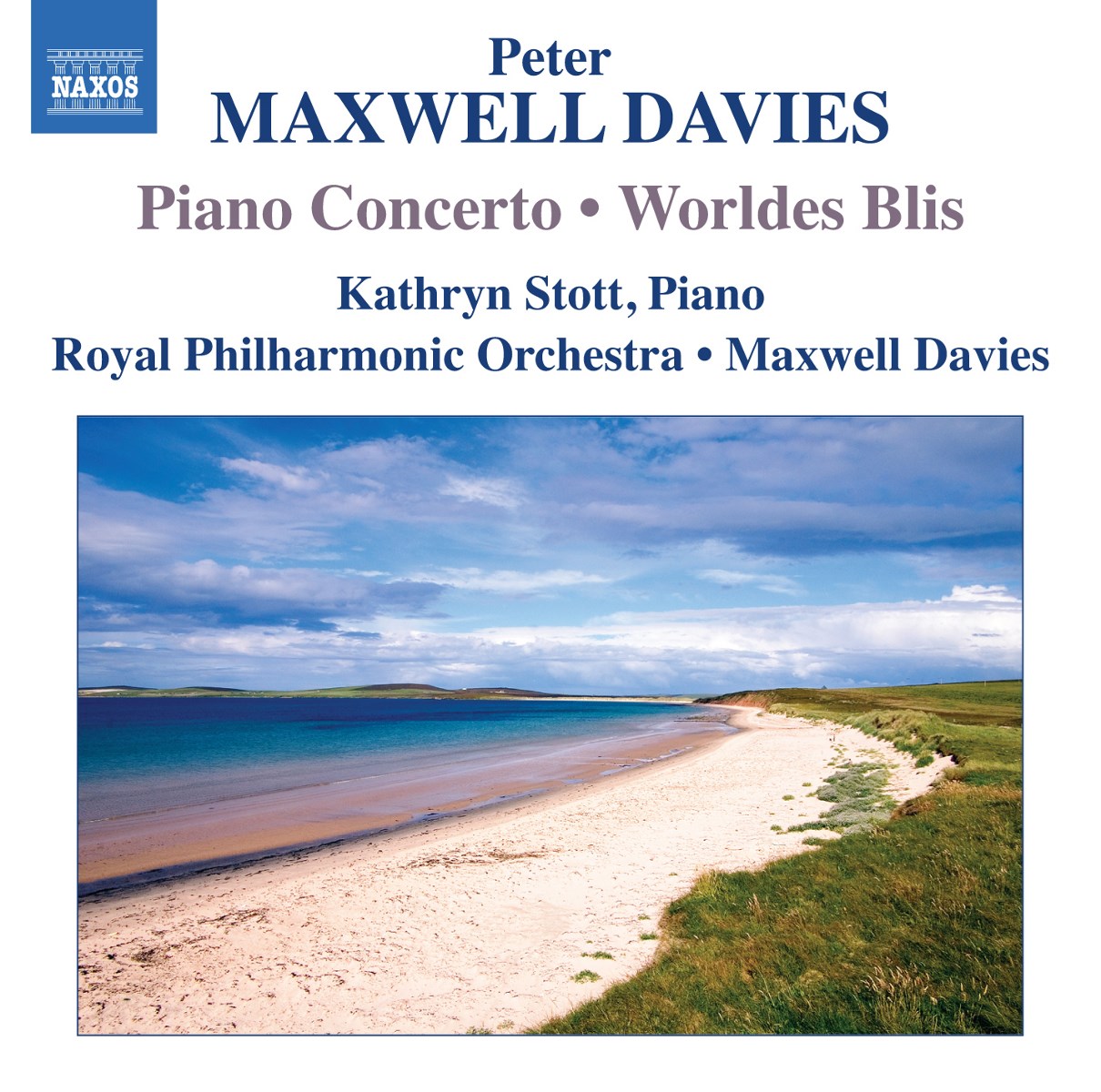 Afbeelding van Kathryn Stott, Royal Philharmonic Orchestra, Maxwell Davies - Maxwell Davies: Piano Concerto | Worldes Blis